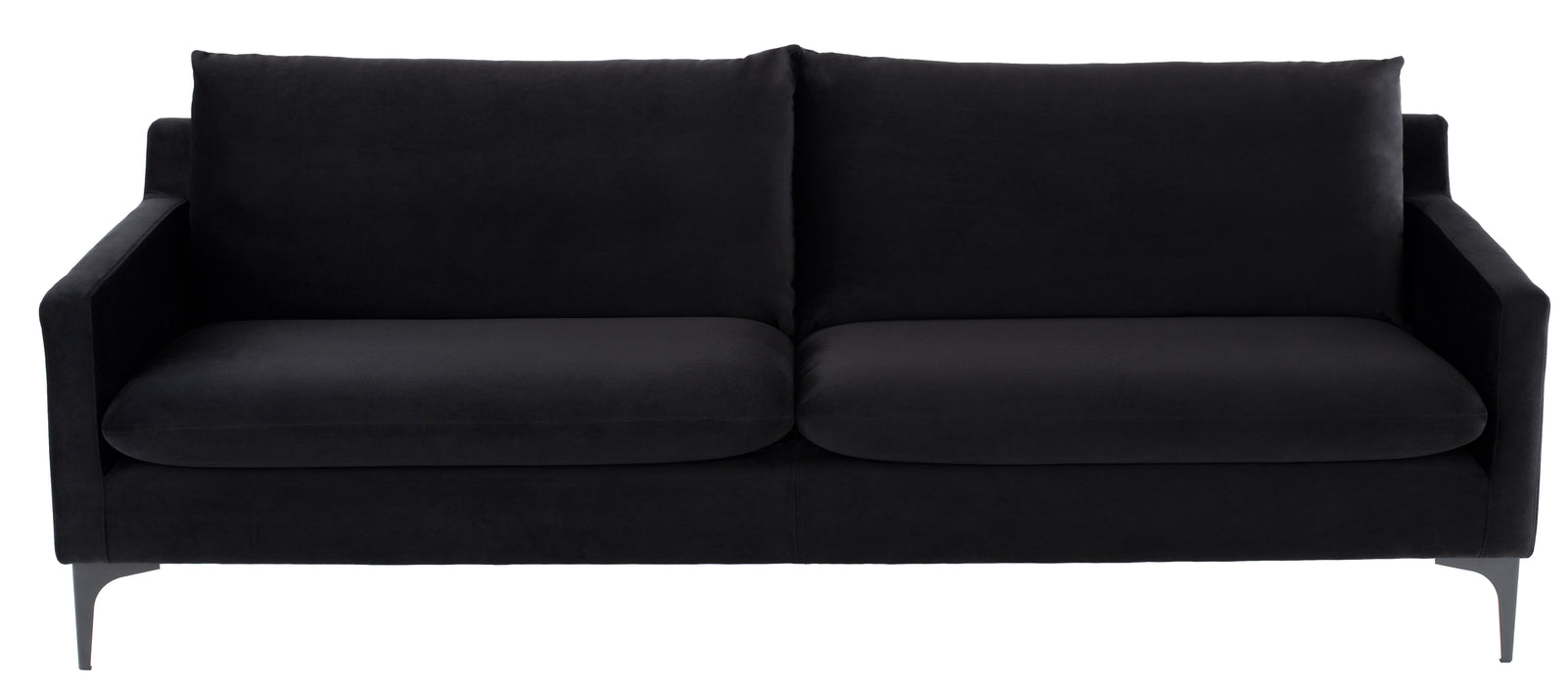 Anders NL Black Triple Seat Sofa