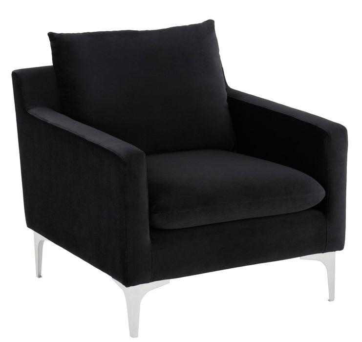 Anders NL Black Single Seat Sofa