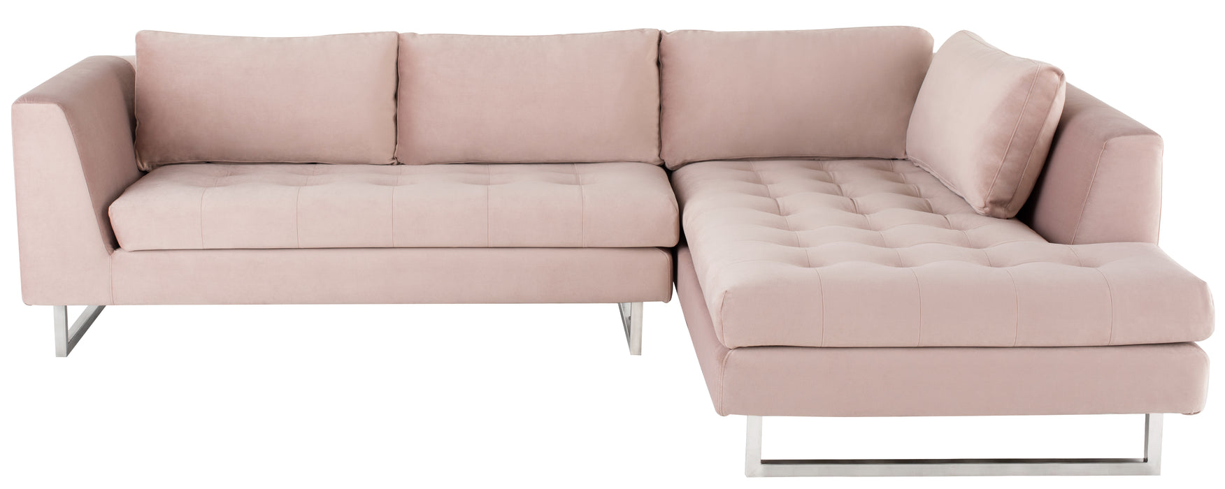 Janis NL Blush Sectional Sofa