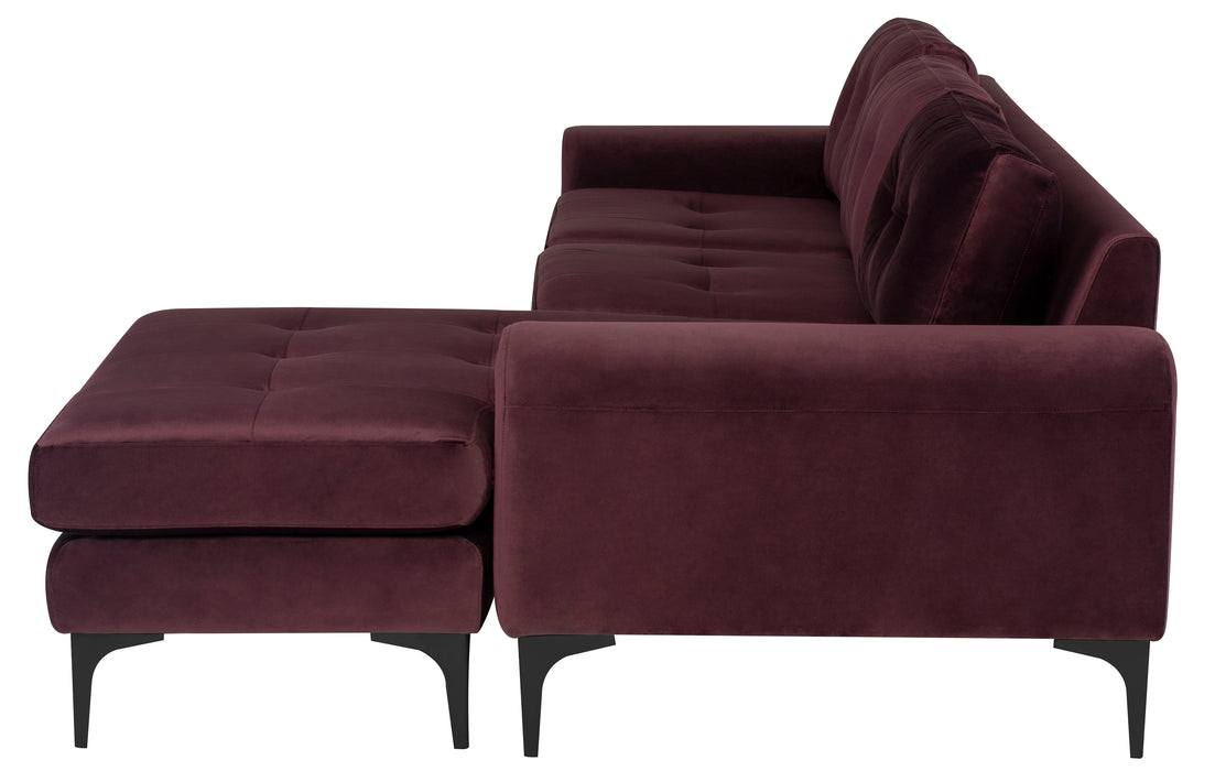 Colyn NL Mulberry Sectional Sofa