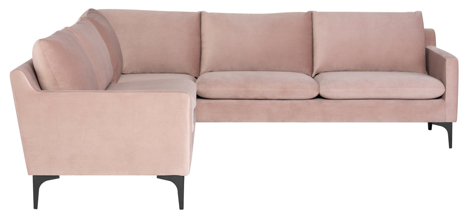Anders NL Blush Sectional Sofa