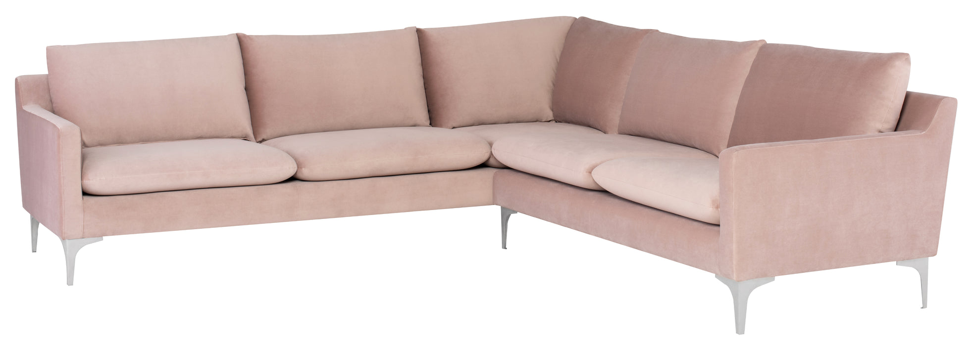 Anders NL Blush Sectional Sofa