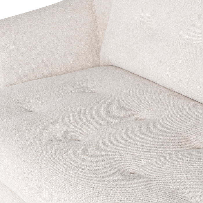 Frankie NL Parchment Triple Seat Sofa