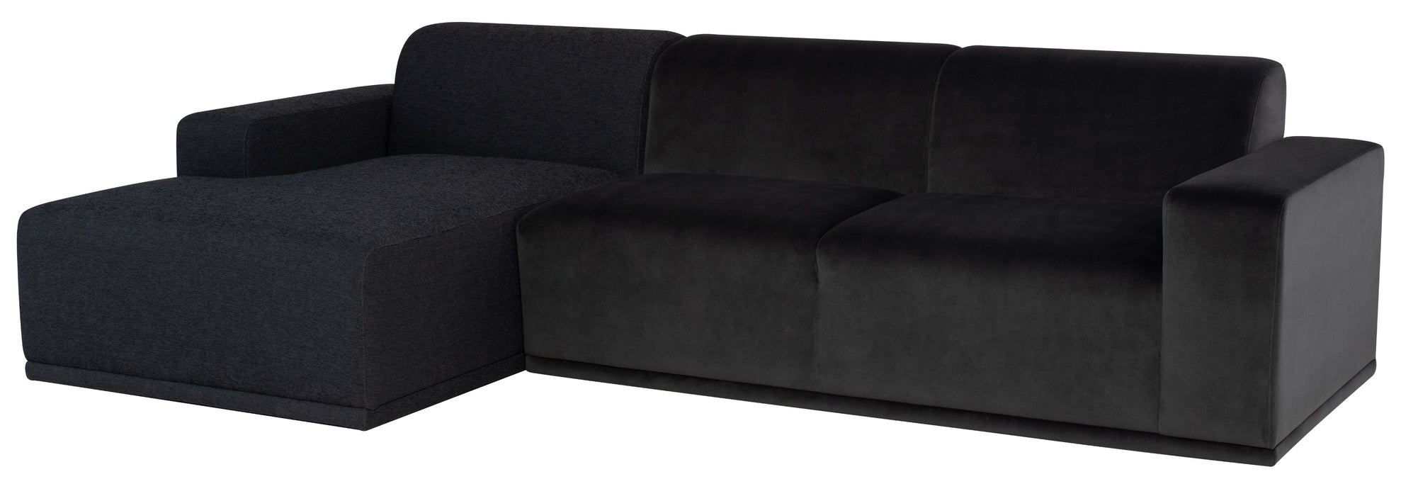 Leo NL Shadow Grey Sectional Sofa