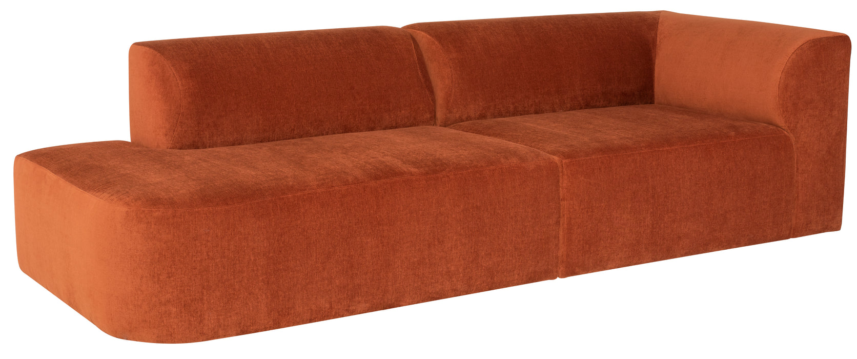 Isla NL Terracotta Triple Seat Sofa