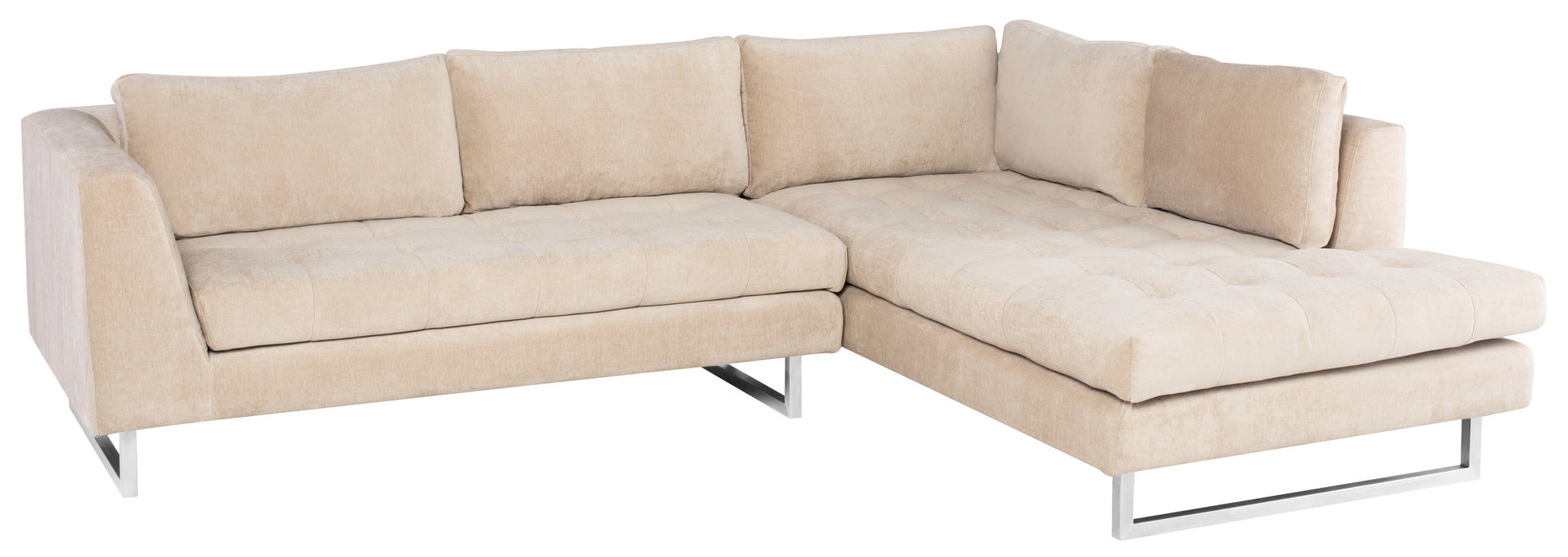 Janis NL Almond Sectional Sofa