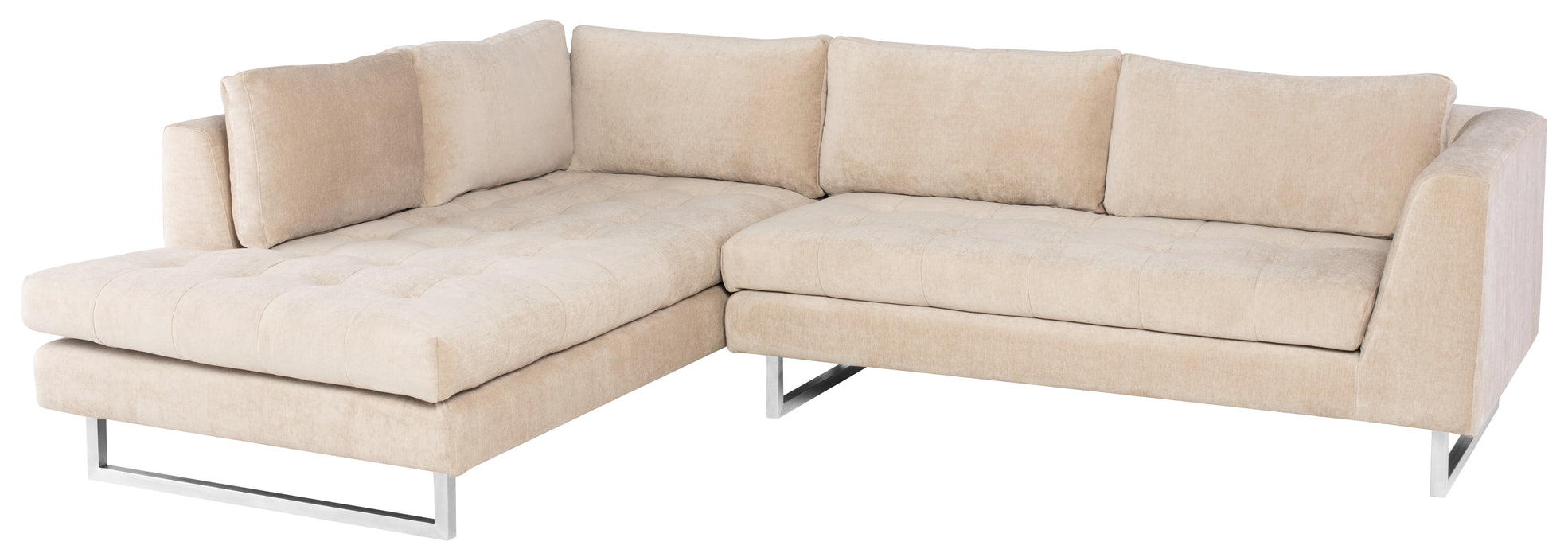 Janis NL Almond Sectional Sofa