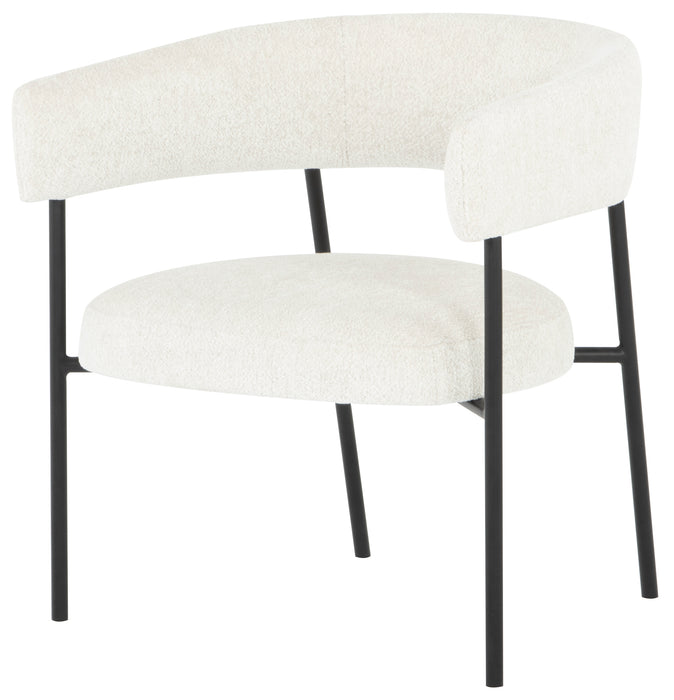 Cassia  Buttermilk Boucle Occasional Chair