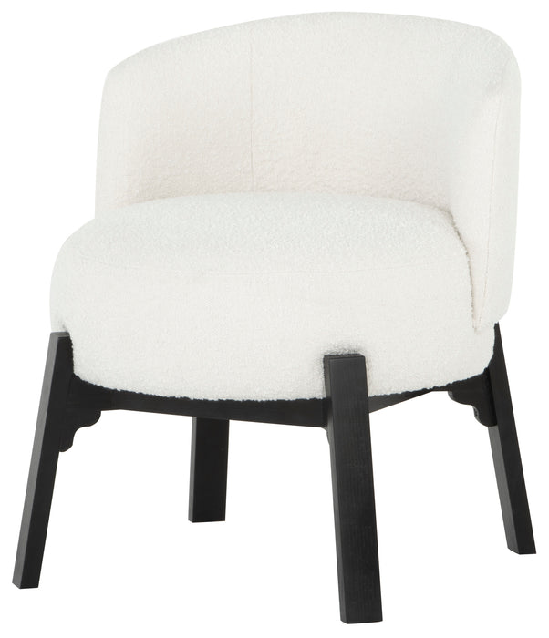 Adelaide  Buttermilk Boucle Dining Chair