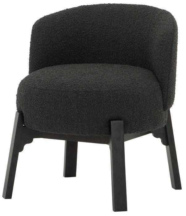 Adelaide  Licorice Boucle Dining Chair