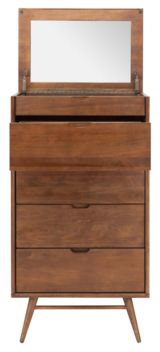 Case PL Walnut Dresser Cabinet