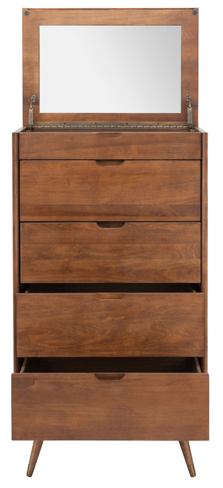 Case PL Walnut Dresser Cabinet