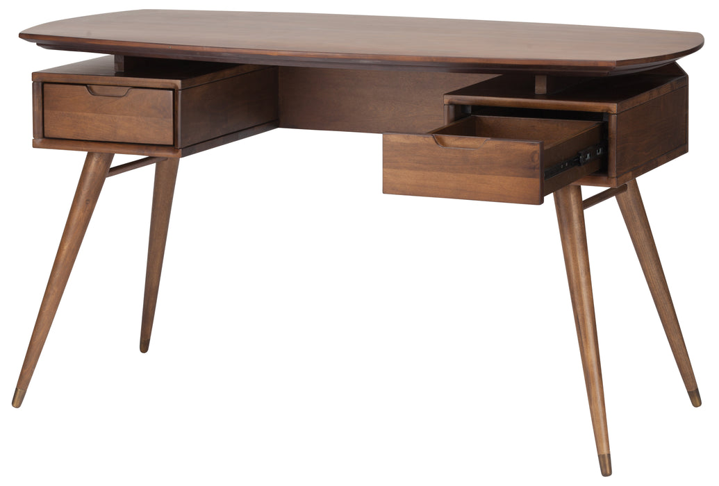 Carel PL Walnut Desk Table
