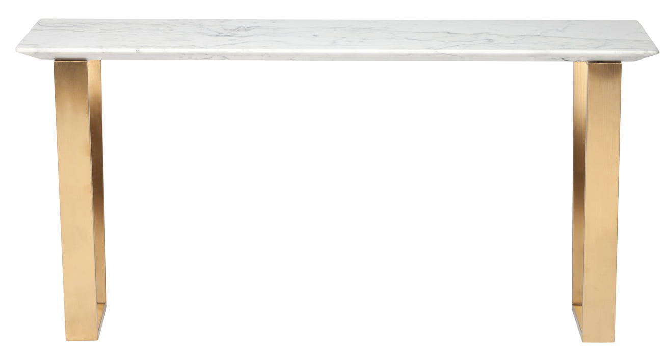 Catrine NL White Console Table