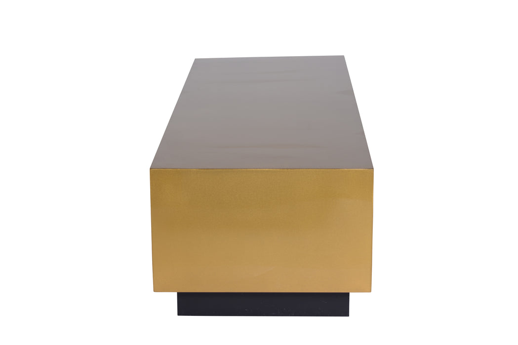 Asher PL Gold Coffee Table