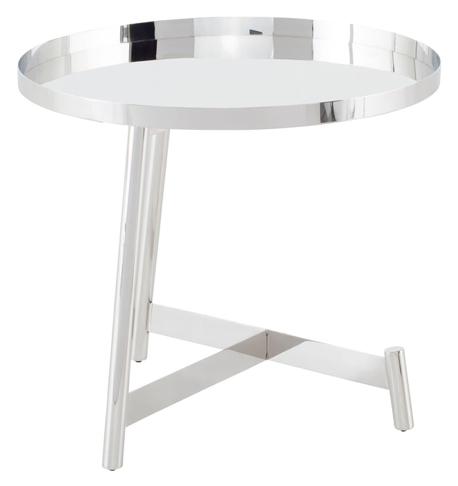 Landon NL Silver Side Table