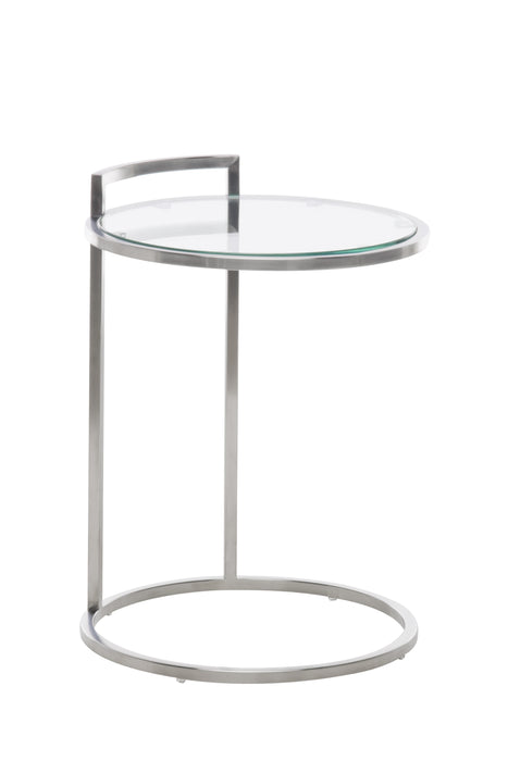Lily PL Silver Side Table