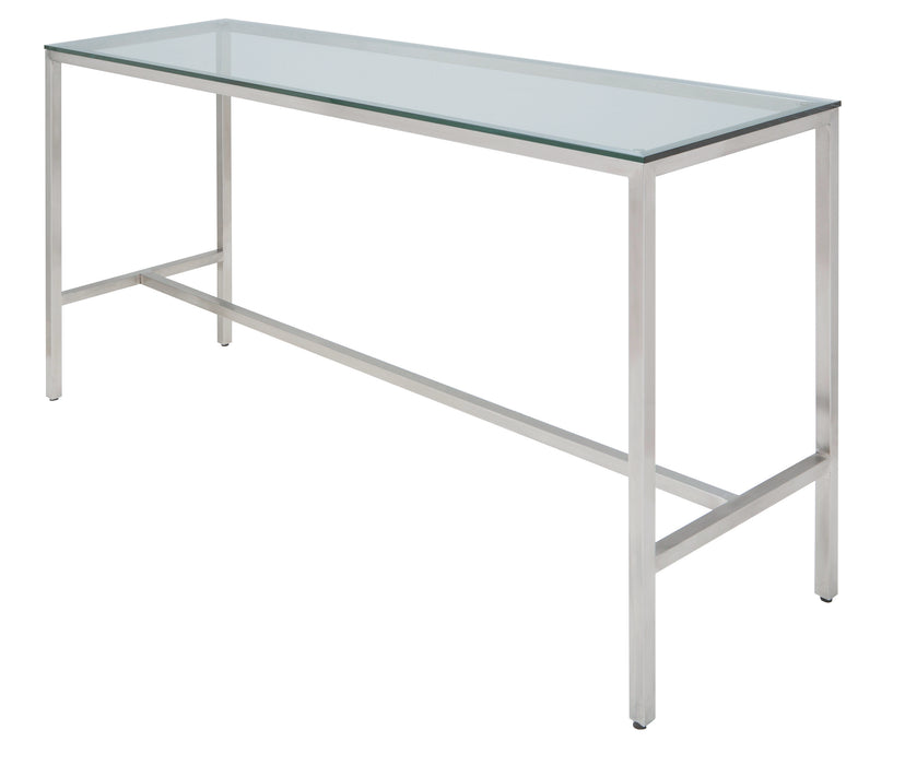 Verona PL Silver Counter Table