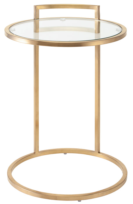 Lily PL Gold Side Table