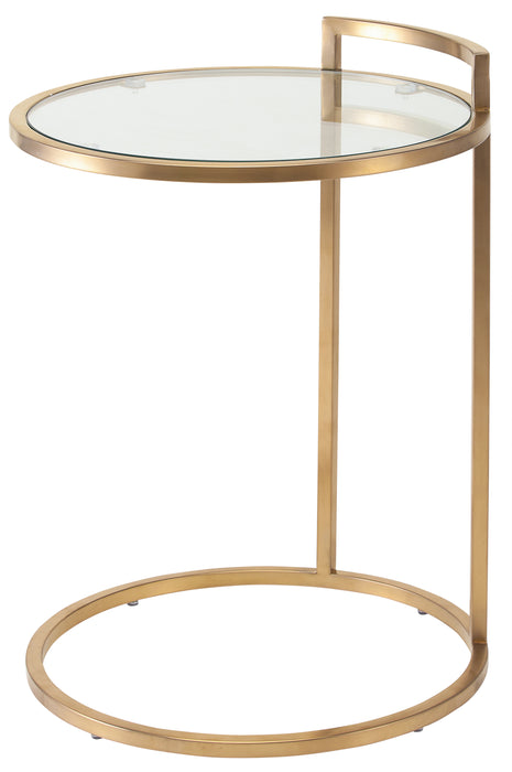 Lily PL Gold Side Table