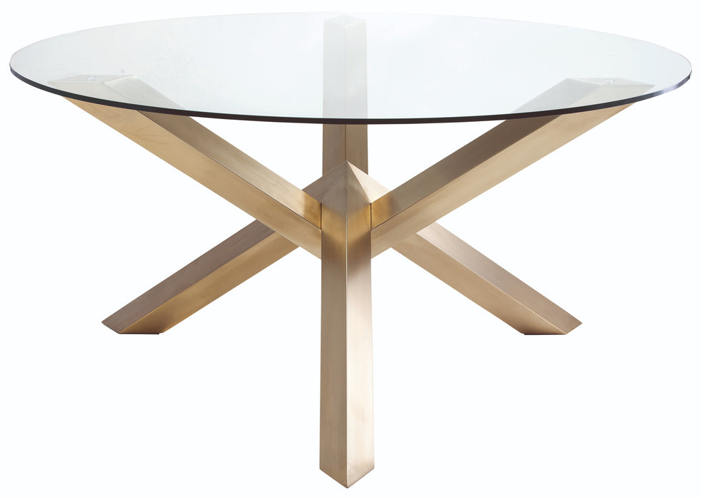Costa PL Gold Dining Table