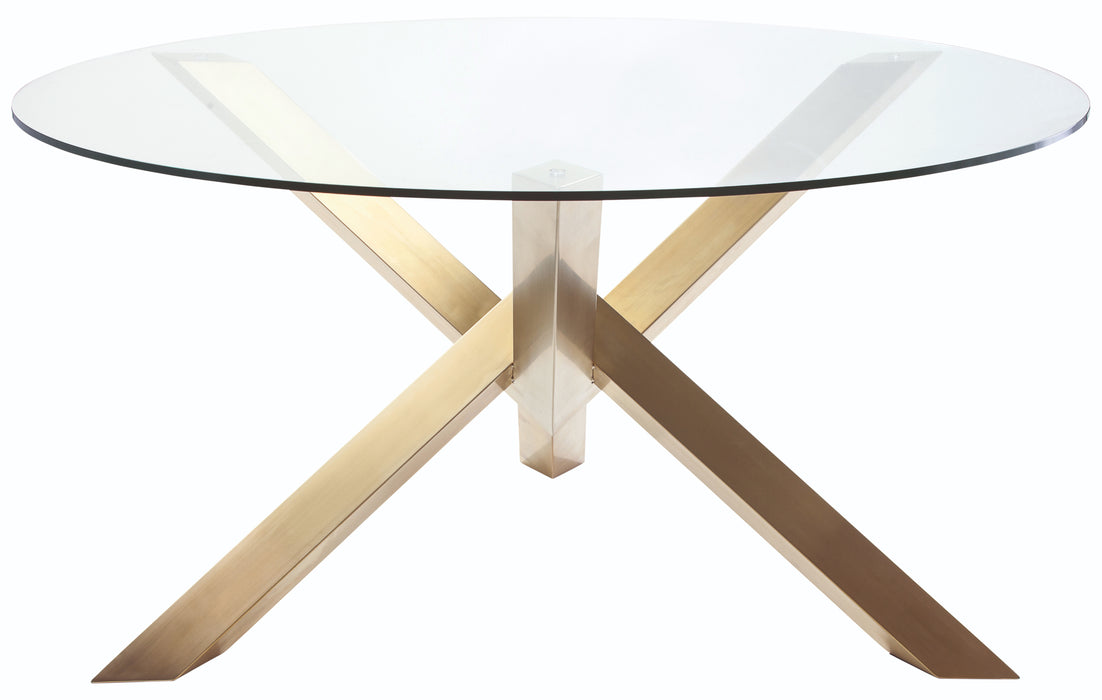 Costa PL Gold Dining Table