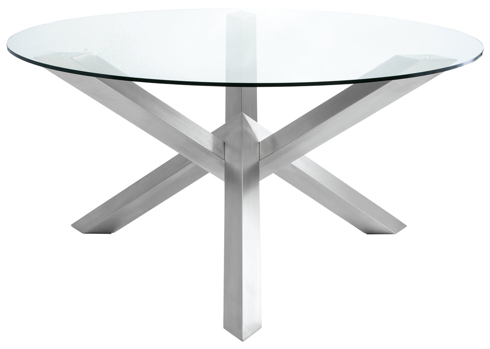 Costa PL Silver Dining Table