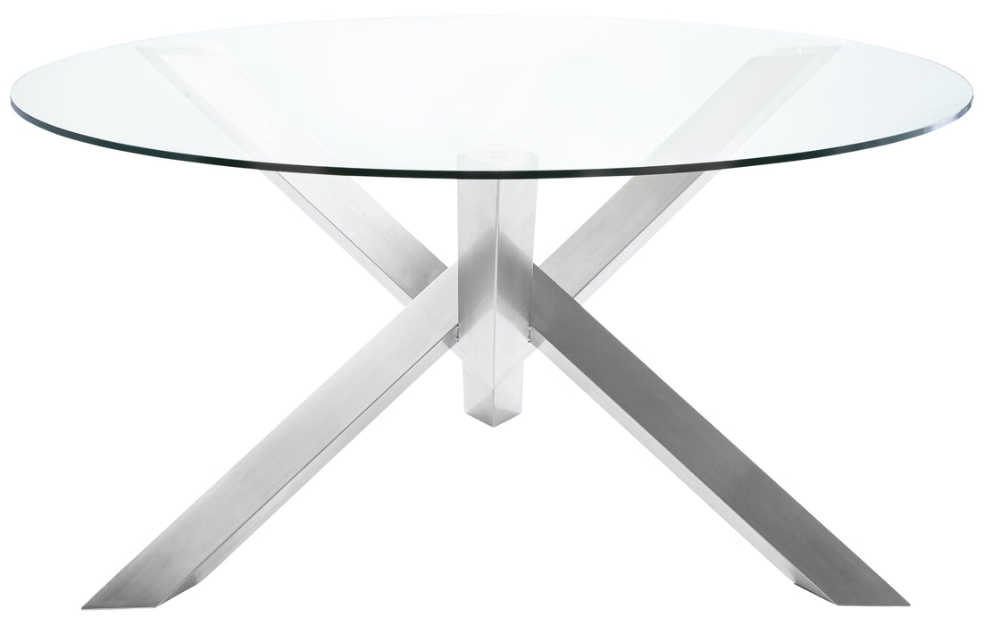 Costa PL Silver Dining Table