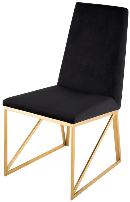 Caprice PL Black Dining Chair