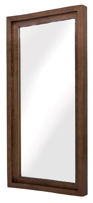 Glam NL Walnut Wall Mirror