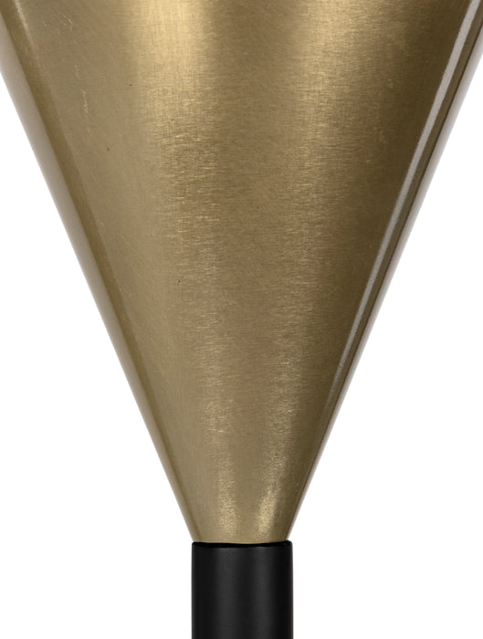 Antero Lamp, Steel with Brass Finish