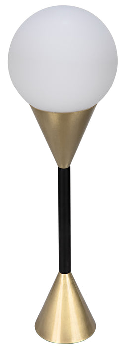 Antero Lamp, Steel with Brass Finish