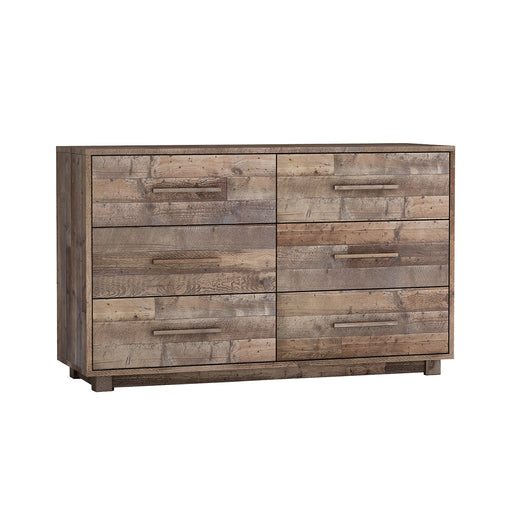 Nevada 6 Drw Dresser - Dark Driftwood