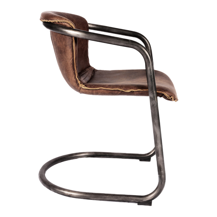 BENEDICT DINING CHAIR LIGHT BROWN-M2