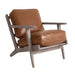 Yale Arm Chair - Caramel Tan Leather