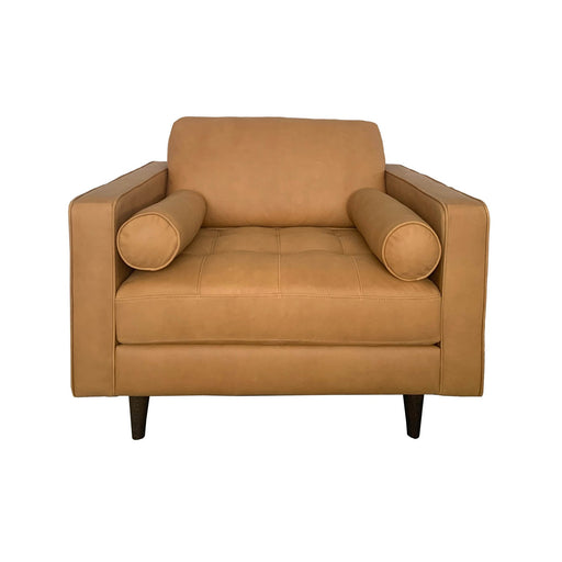 Georgia Club Chair - Butterscotch Leather