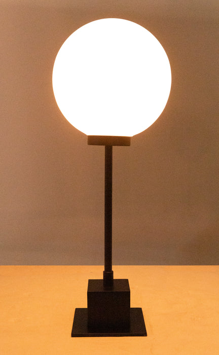 Mond Table Lamp, Black Steel