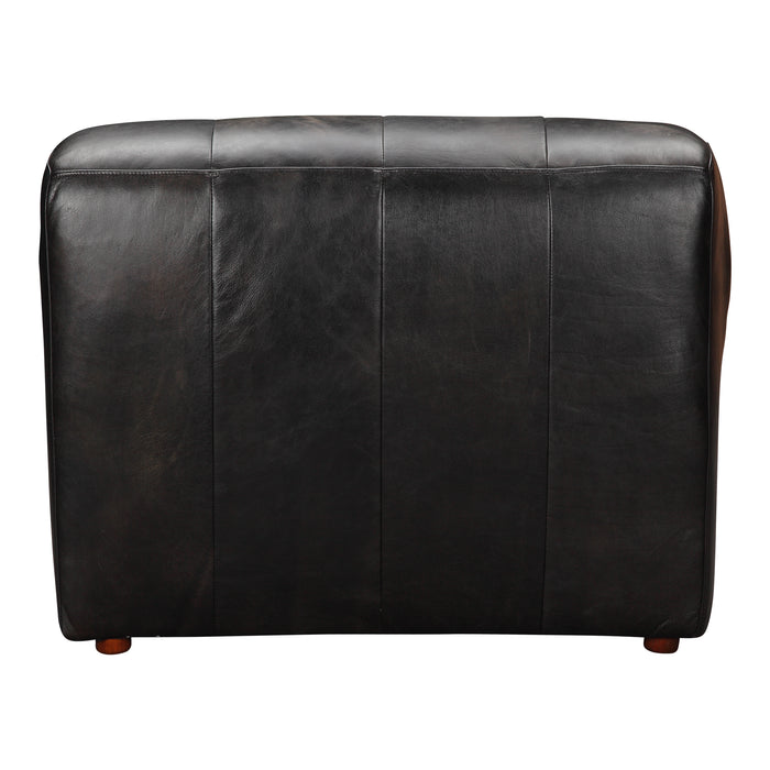 RAMSAY LEATHER SLIPPER CHAIR