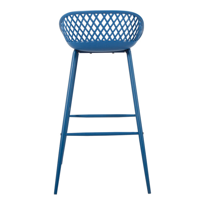PIAZZA OUTDOOR BARSTOOL BLUE-M2