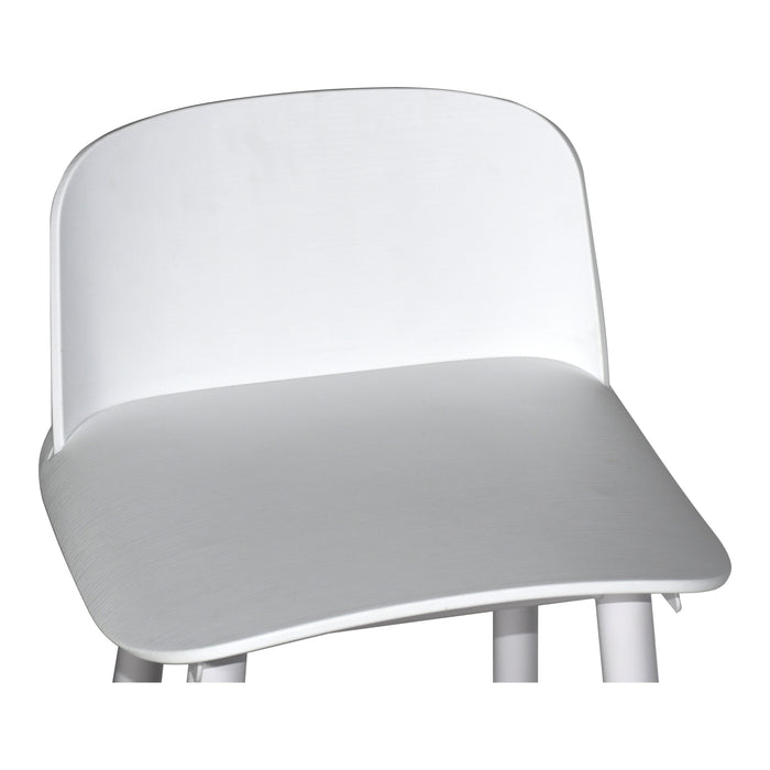 LOOEY COUNTER STOOL WHITE-M2