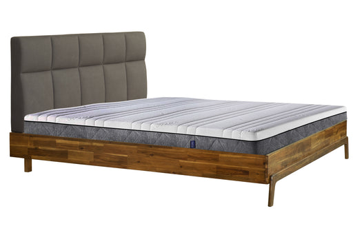 Remix King Bed - Headboard + Footboard - Grey