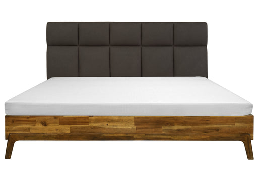 Remix King Bed - Headboard + Footboard - Grey