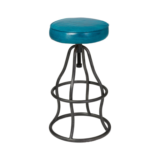 Bowie Stool - Peacock Blue