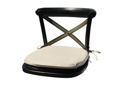 Seat Cushion for Cross Back Chair - Linen