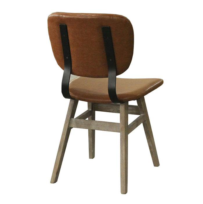 Fraser Dining Chairs - Tan Brown (Set of 2)
