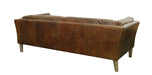 Cartwell Sofa - Distressed Brown Leather