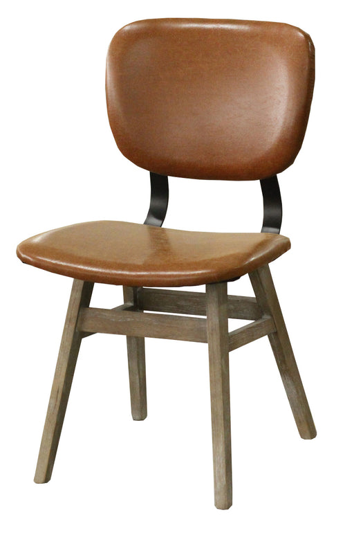 Fraser Dining Chairs - Tan Brown (Set of 2)