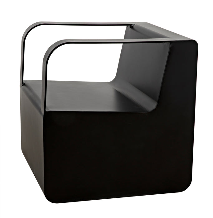 Nico Chair, Black Steel