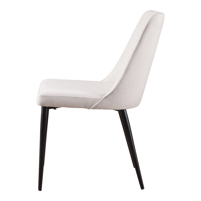 LULA DINING CHAIR OATMEAL-M2