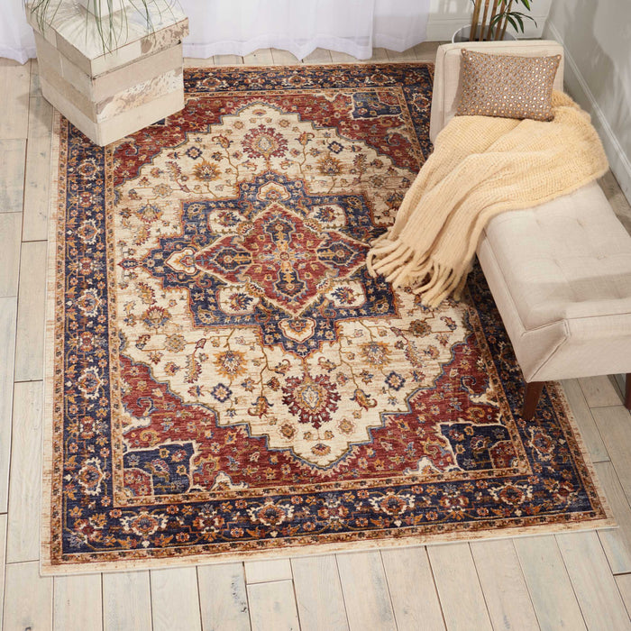 Nourison Lagos LAG01 Multicolor 5'x8' Area Rug
